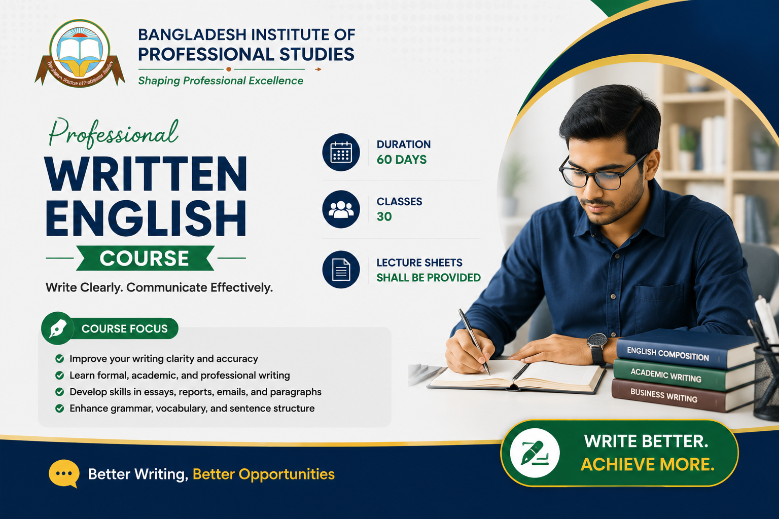 Professional Written English Course